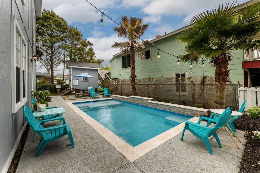 5/3 With A Heated Pool 2 Min From Beach, Updated Galveston Exteriér fotografie