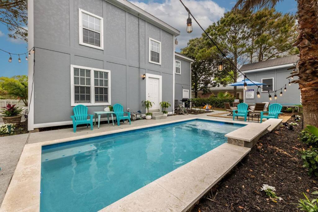 Vila 5/3 With A Heated Pool 2 Min From Beach, Updated Galveston Exteriér fotografie